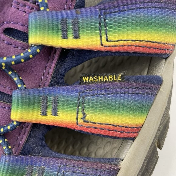 Keen Newport H2 Sandals Kids 5 Adjustable Rainbow Sport Shoes Closed Toe - Picture 11 of 11